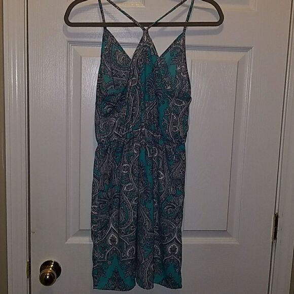 PinkBlush Maternity Aqua Paisley Tunic Sz S - Picture 5 of 6
